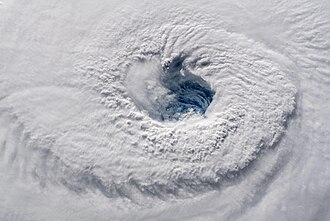 Hurricane from space